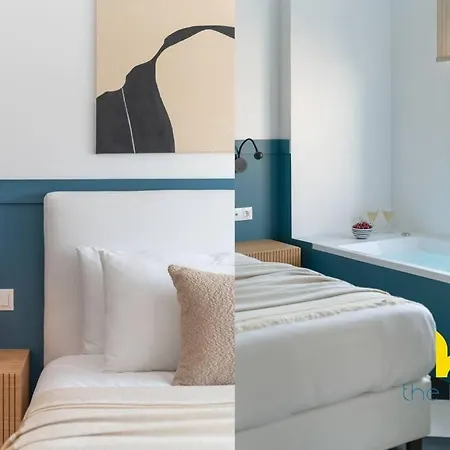 Nest: Cozy Luxury, Whirlpool Tub & Fireplace Apartment Athens